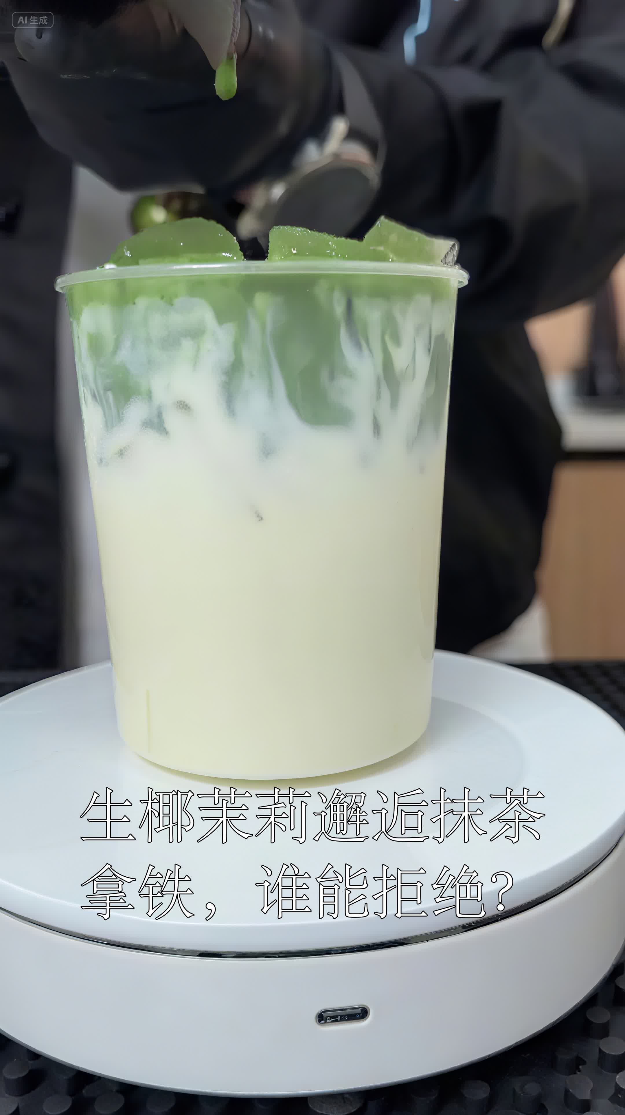 生椰茉莉邂逅抹茶拿铁,谁能拒绝?