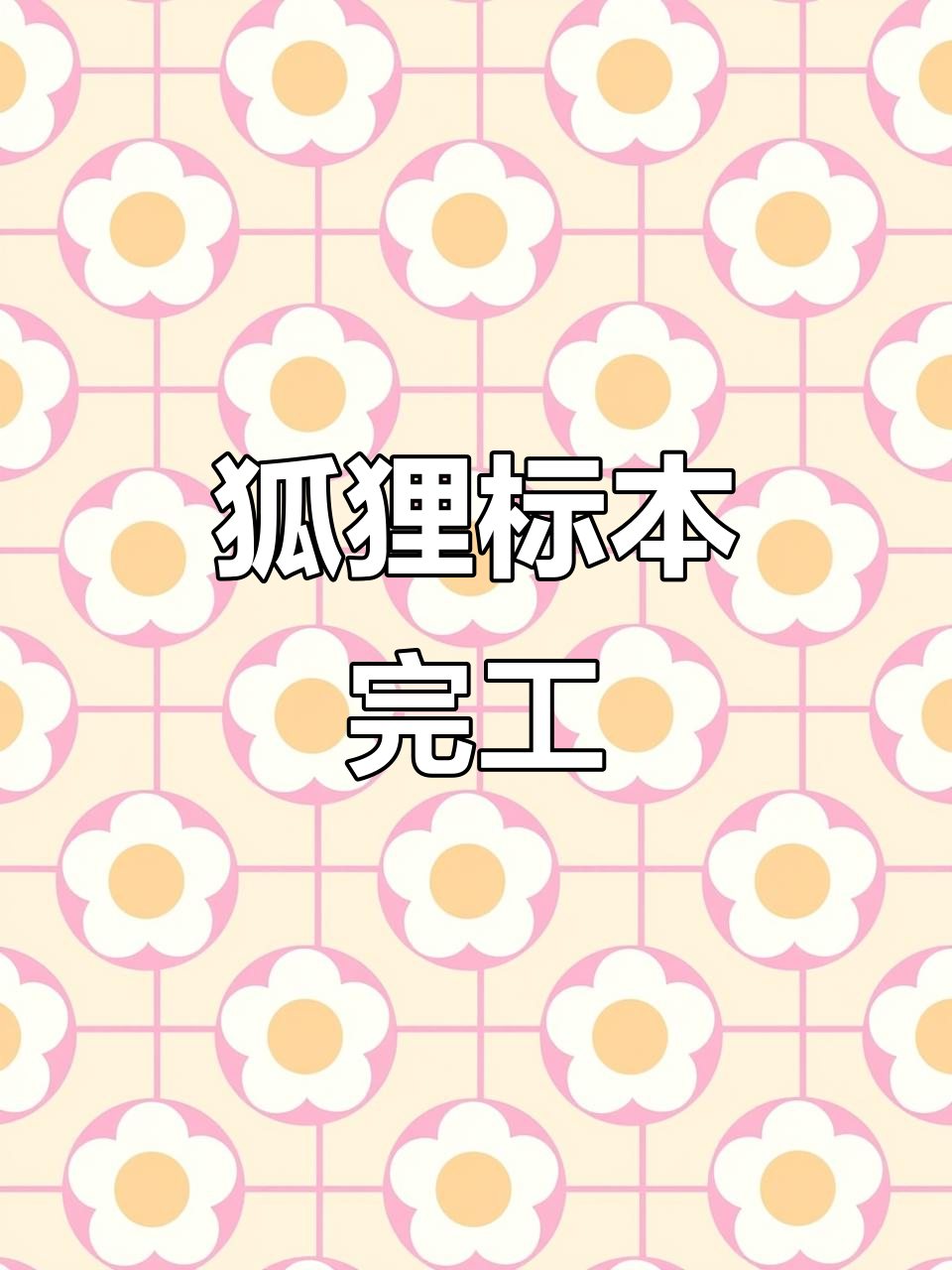 狐狸标本制作完成,细节处理让人爱不释手!