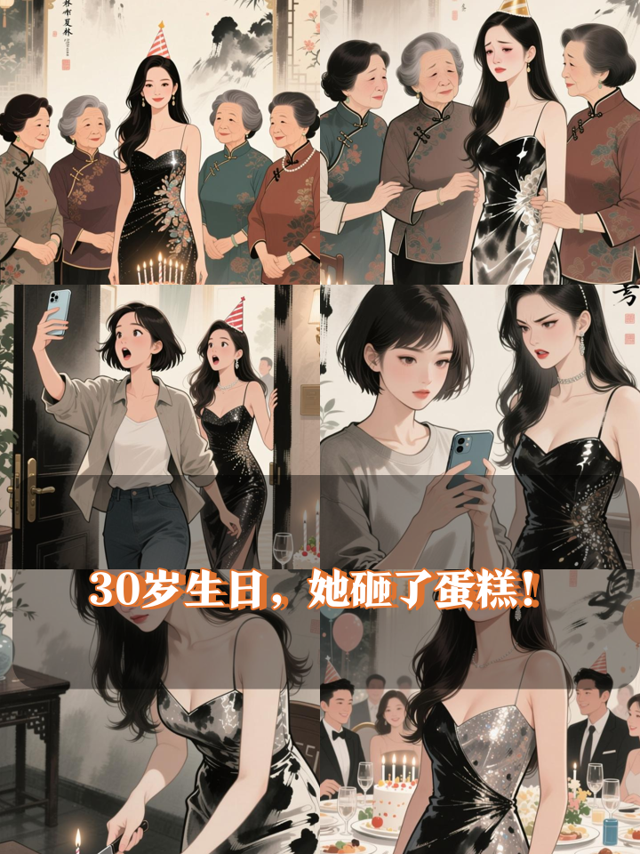 30岁生日宴上被催婚,她当场砸了蛋糕宣布惊人决定!