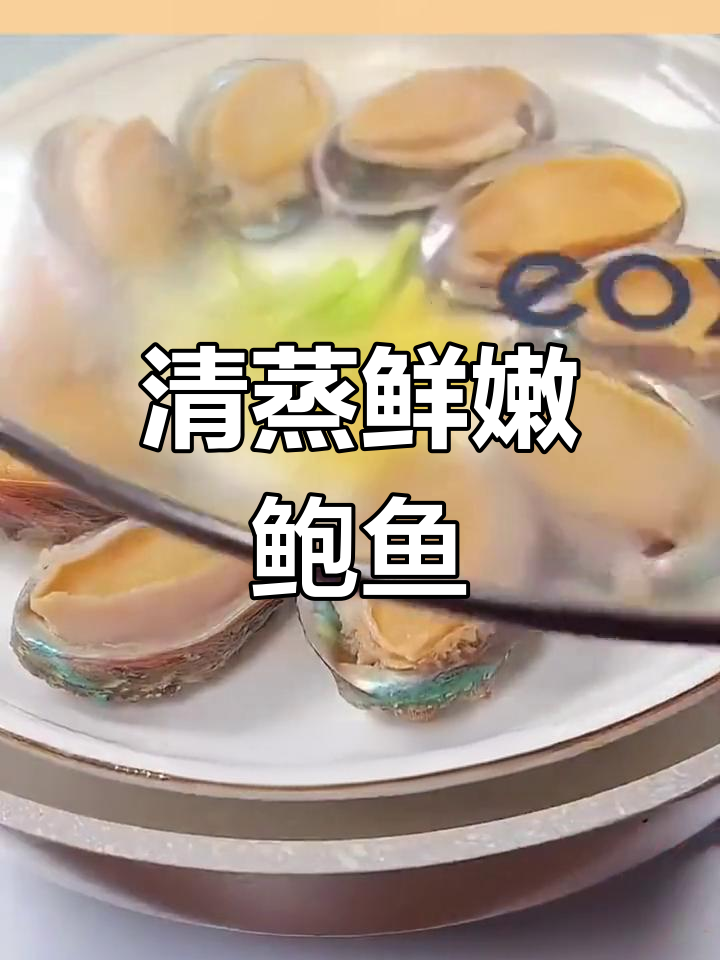 新鲜速冻鲍鱼,清蒸美味即享
