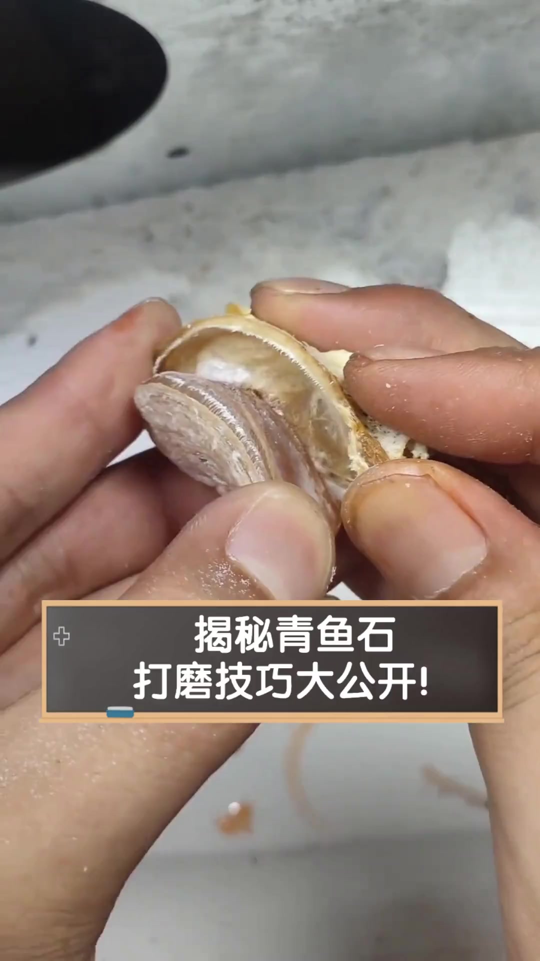 揭秘青鱼石,打磨技巧大公开!
