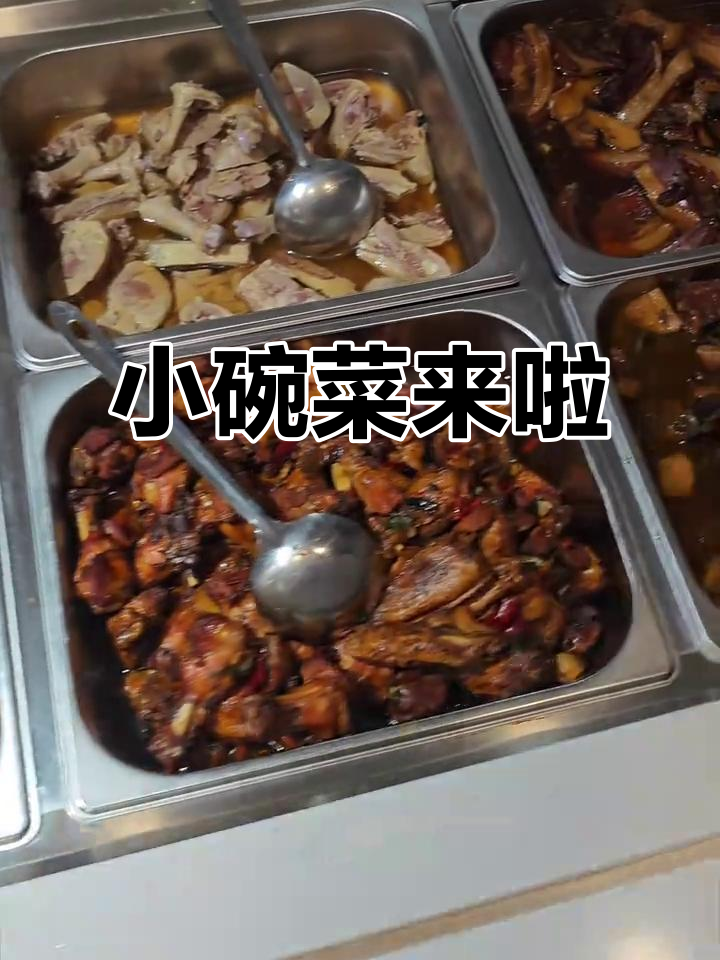 蚌埠快餐小碗菜,快速美味又实惠