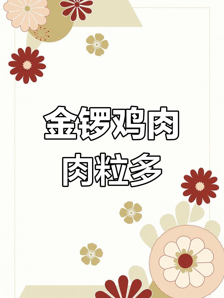 金锣鸡肉肉粒多320克,口感超赞!