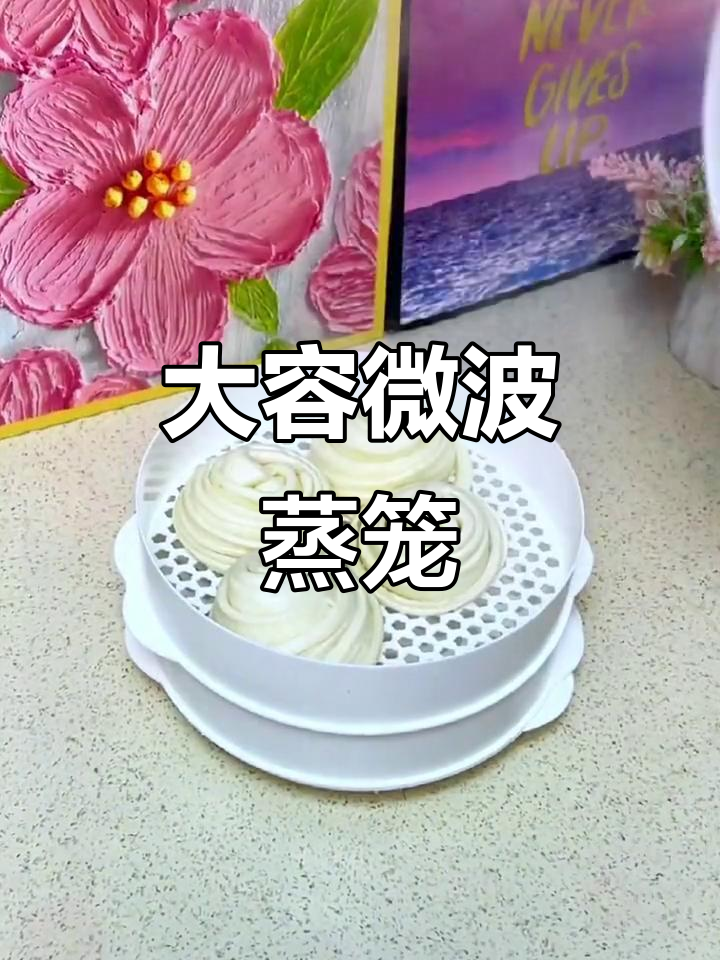 微波炉专用蒸笼,大容量防溅设计,加热馒头包子更美味