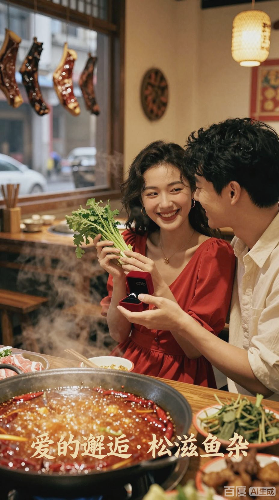 松滋鱼杂火锅,美食与爱的邂逅