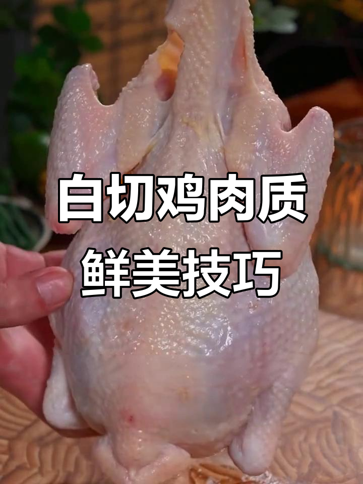 皮脆肉嫩的白切鸡做法,掌握这些秘诀让你做出来更美味