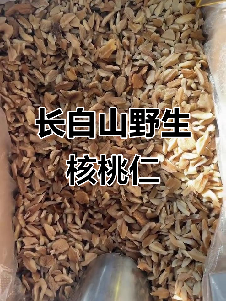 东北野生山核桃仁,香脆可口,做菜烙饼都超赞