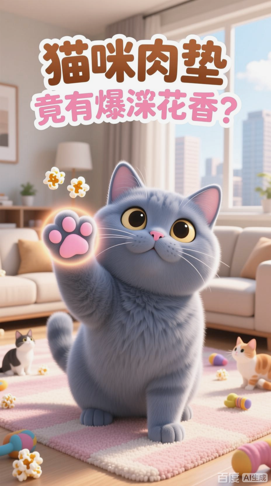 猫咪肉垫的天然香氛秘密