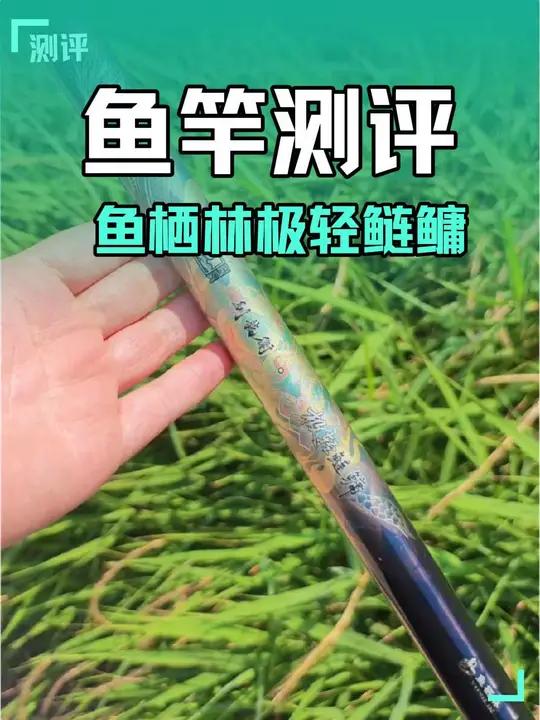 测评五年，最让人意外最精致的鱼竿！鱼栖林极轻鲢鳙开箱实测！