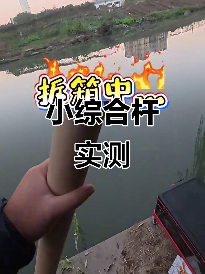 猛攻狂刃二代小综合竿实战评测,野钓必备神器!