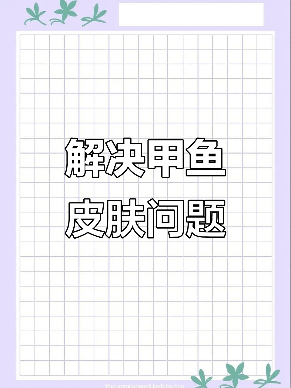 甲鱼表皮破裂、脓液腥臭,如何处理?