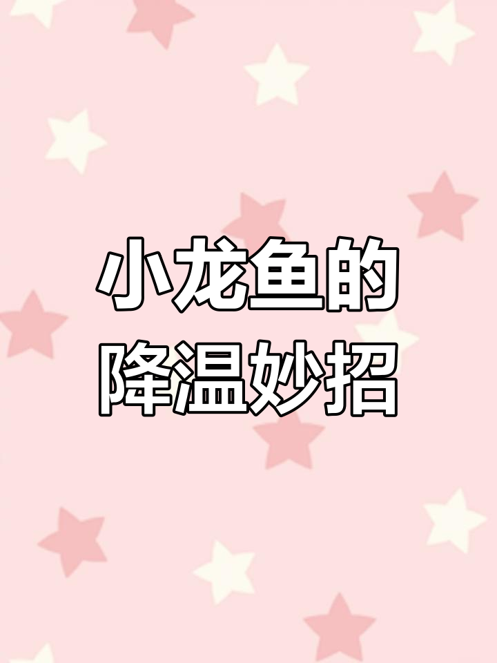 夏日高温来袭,小龙鱼如何避暑?冰箱成了它们的“空调房”