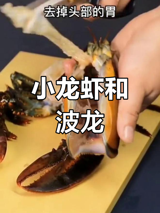 波士顿龙虾与小龙虾的区别