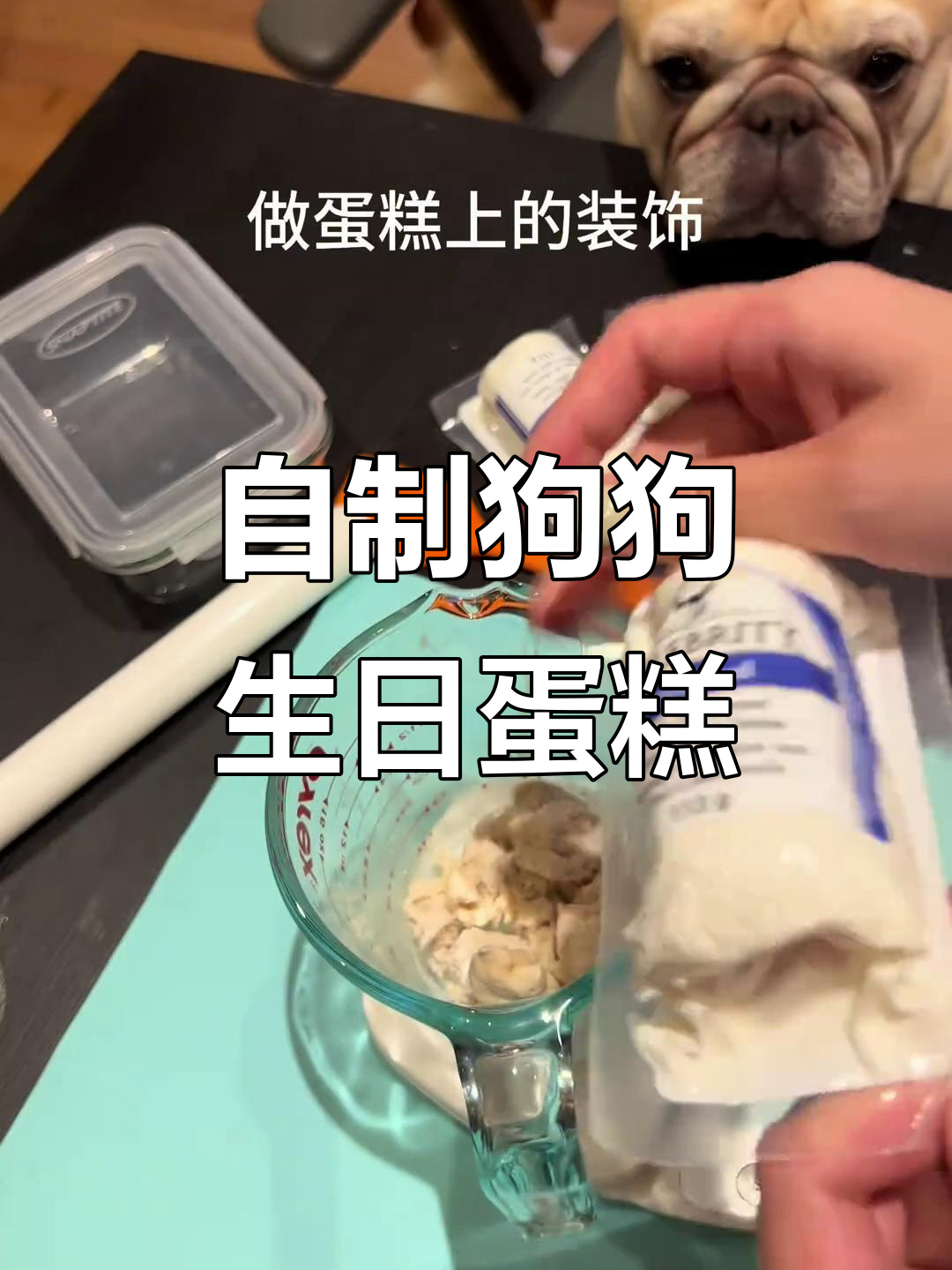 狗狗蛋糕制作秘籍，吃了健康又快乐！