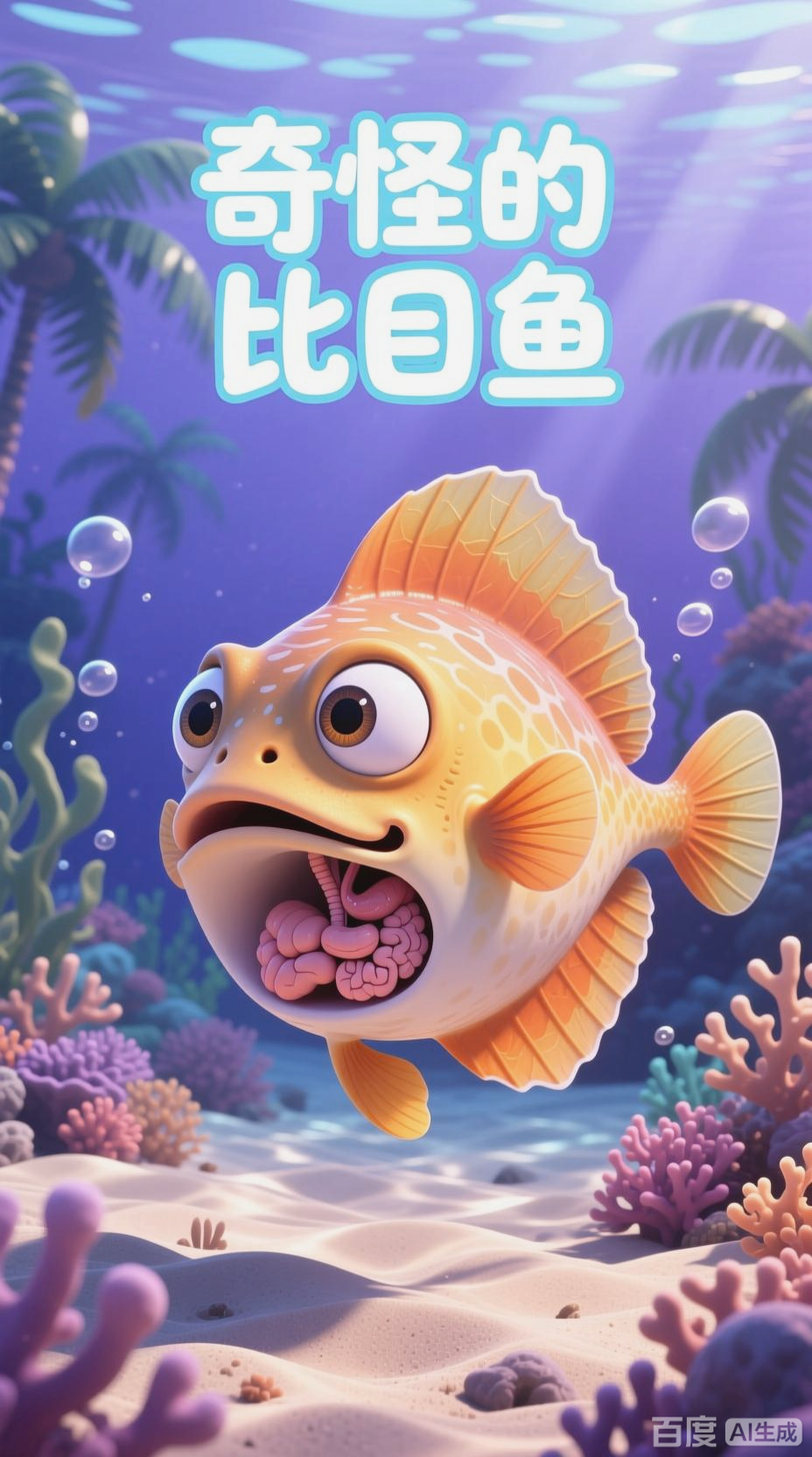 为什么比目鱼的眼睛长在同一侧?