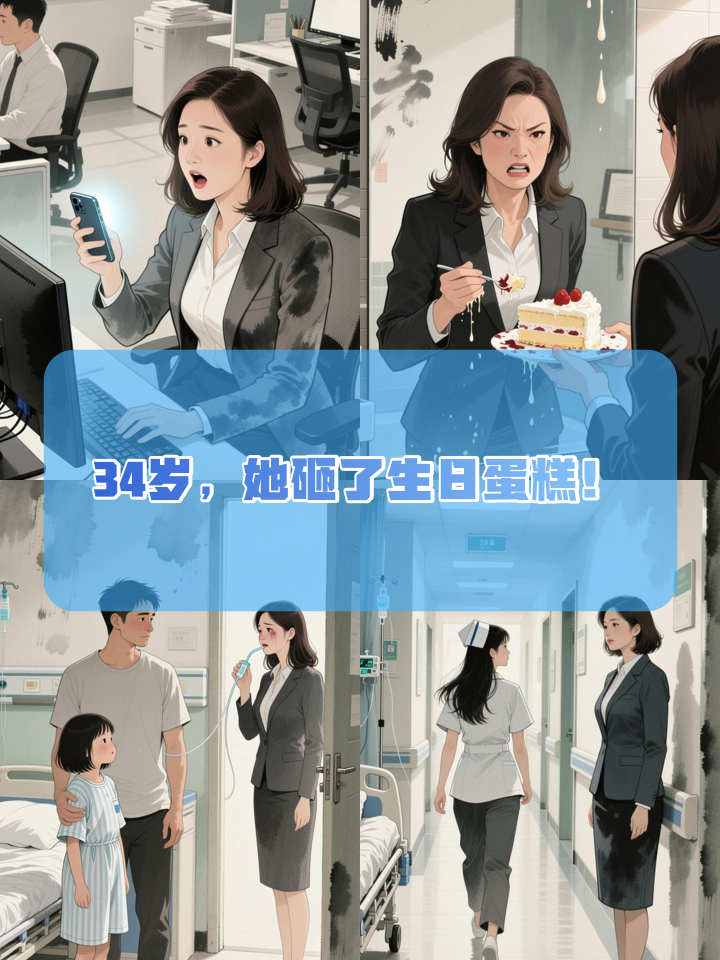 34岁生日当天，她亲手砸碎了自己的蛋糕