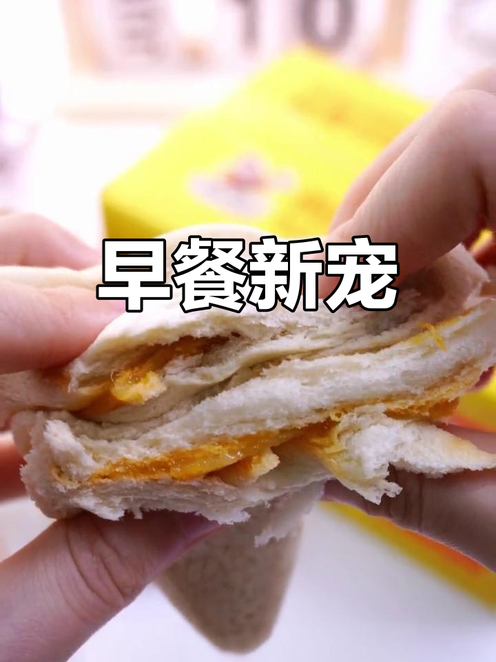 肉松沙拉三明治,软糯香浓,早餐新选择!