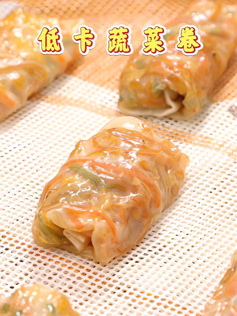 蔬菜卷轻食新体验:低卡版,美味不打折 这个美食,给肉我都不跟你换!健康轻食风,低卡美味的蔬