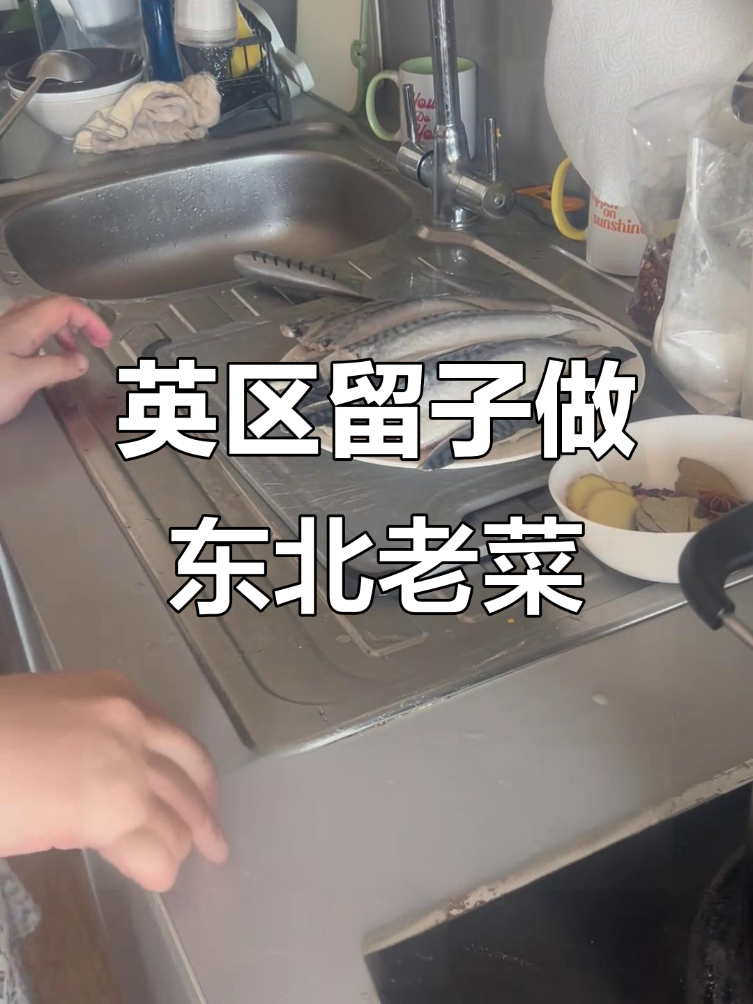 英国留学生复刻东北经典罐头鱼,海鲈鱼与番茄酱的完美搭配