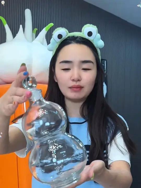 葫芦酒瓶玻璃空酒瓶泡人参专用白酒瓶果酒专用瓶自酿泡酒分装瓶大口冷萃茶瓶