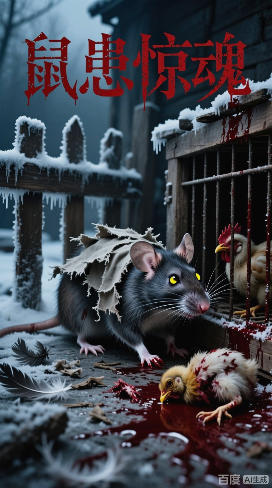 老鼠入笼，小鸡惨遭毒手