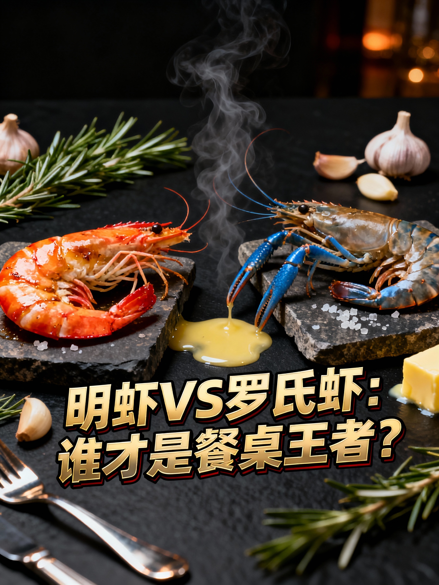 明虾VS罗氏虾:谁才是餐桌王者?