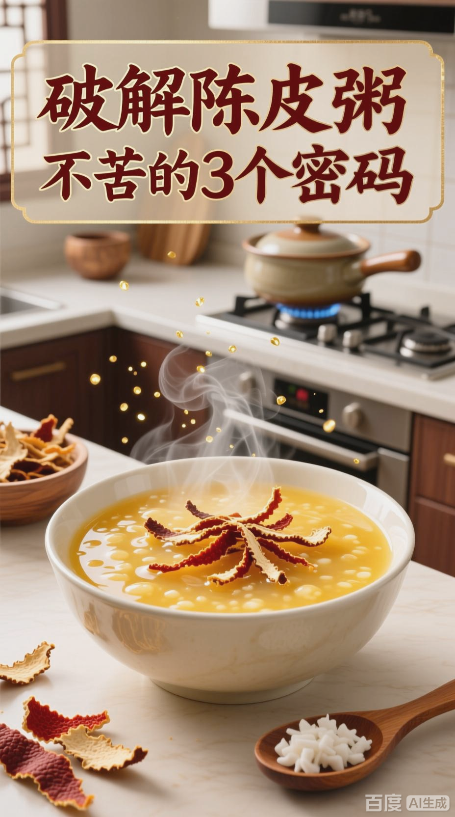 陈皮煮粥全攻略:去涩提香更养胃