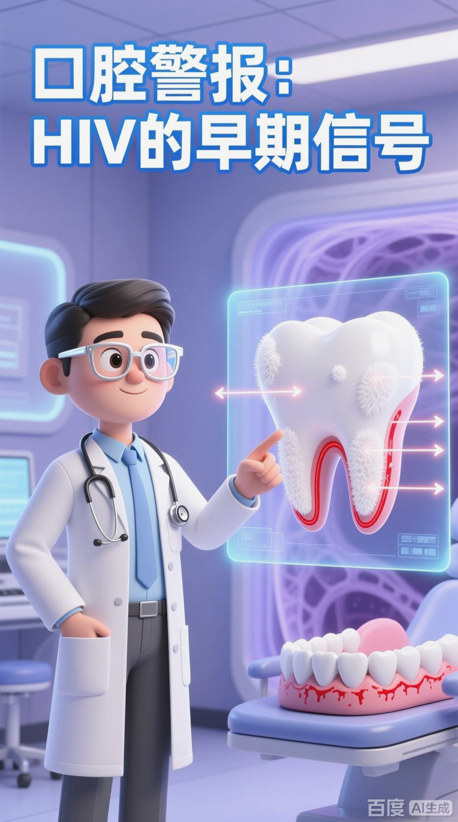 口腔异样,警惕HIV前兆