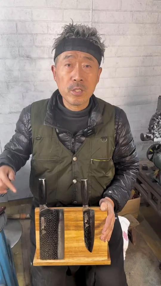 大马士革钢菜刀,锋利持久高端