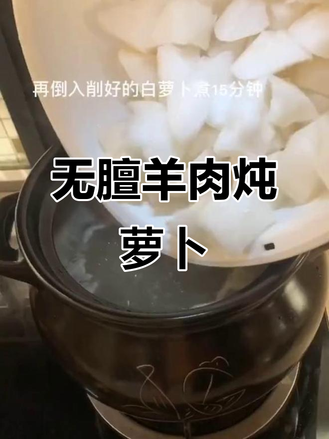 羊肉炖萝卜汤,鲜美无膻味,家常做法大揭秘