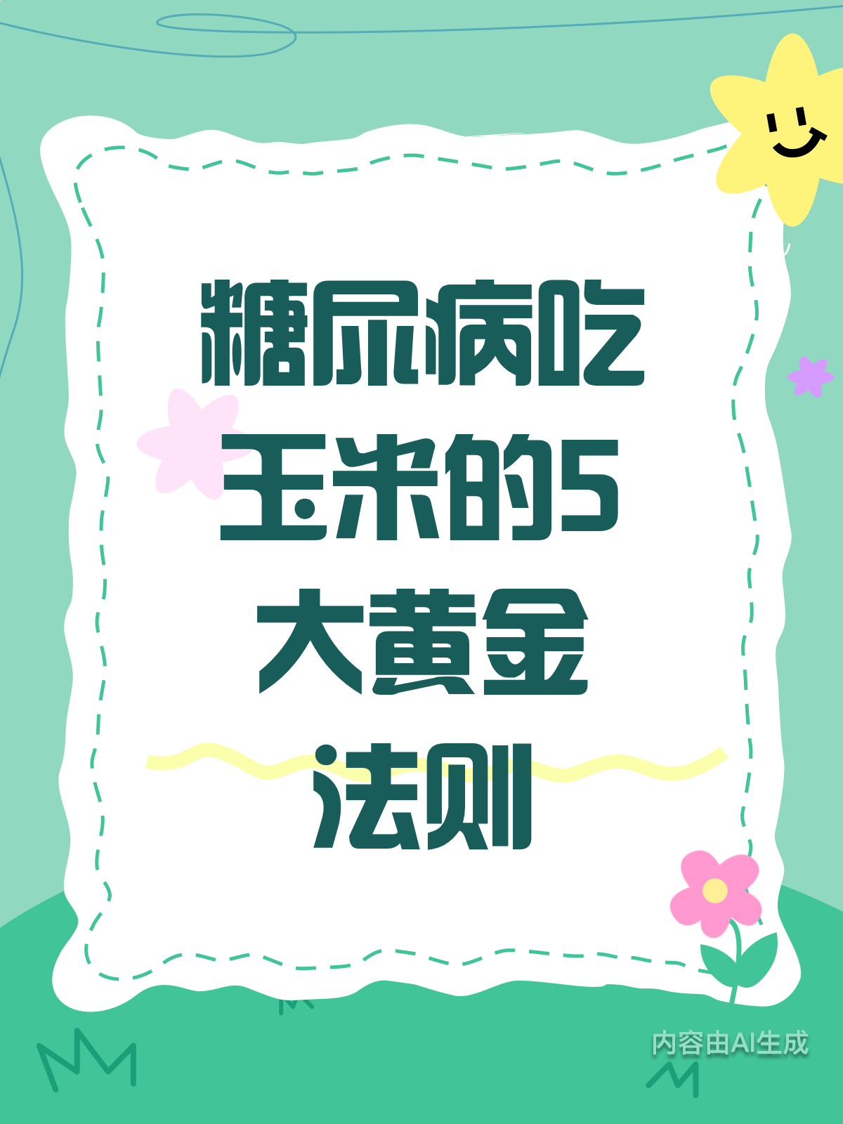 糖尿病人吃玉米,法则要记牢!