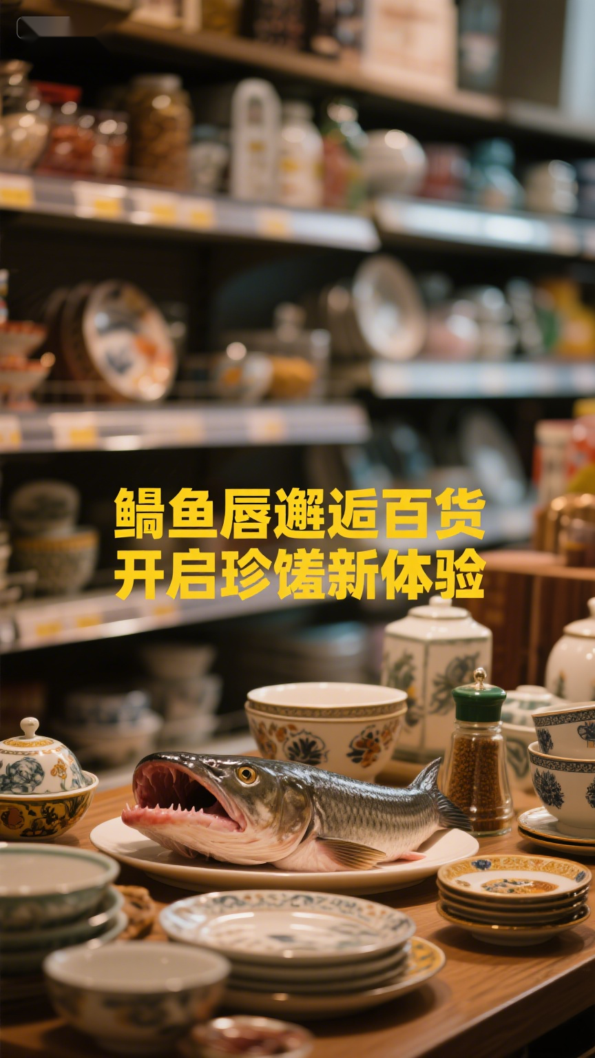 鳇鱼唇邂逅百货,开启珍馐新体验