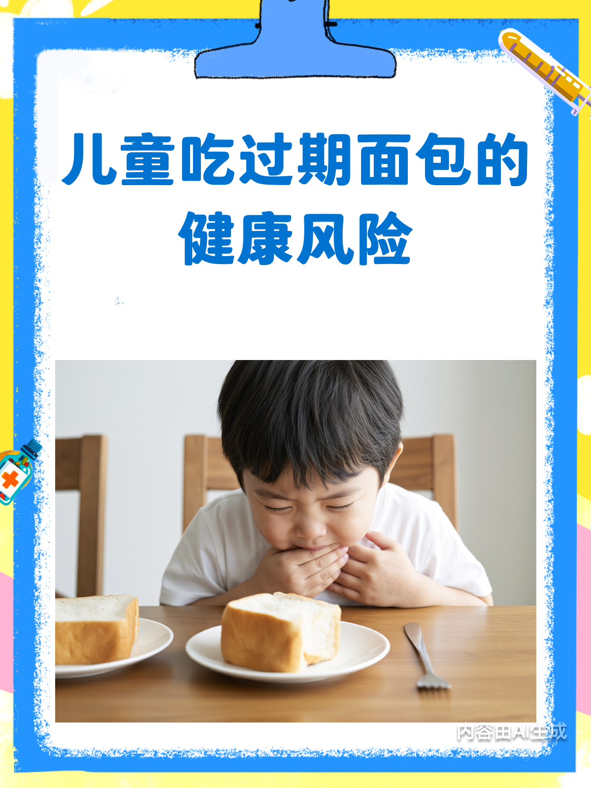 过期面包孩子吃了会怎样?儿科医生来解析