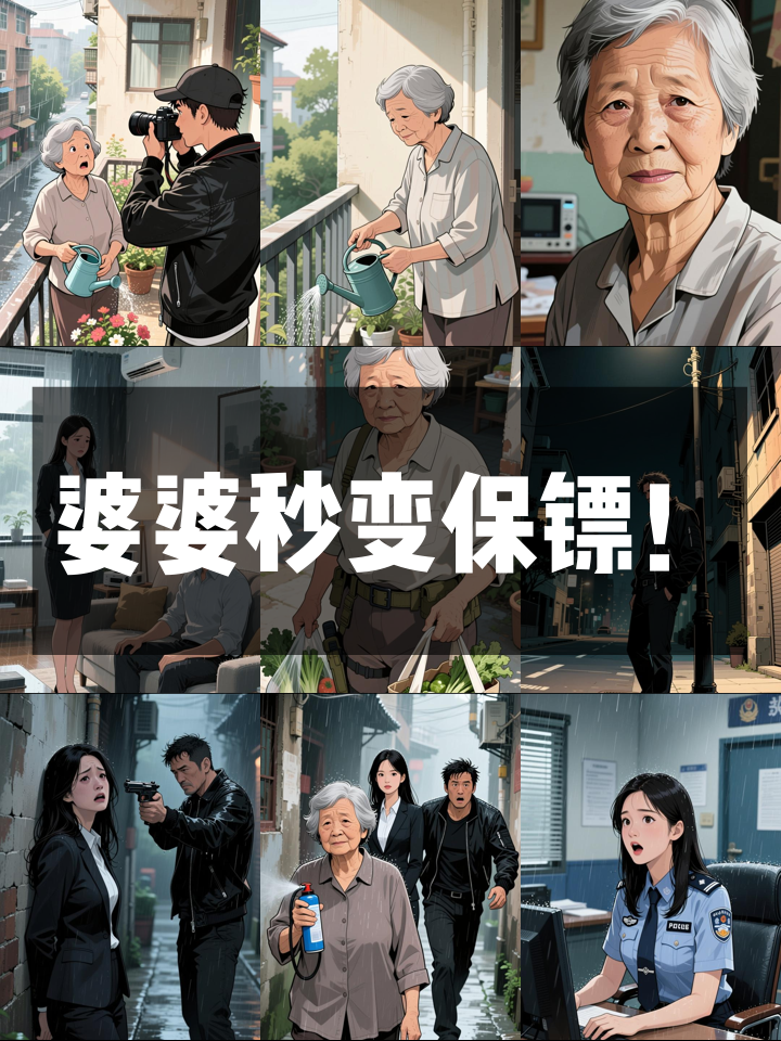 儿媳被跟踪,退休特警婆婆暗中保护反杀歹徒
