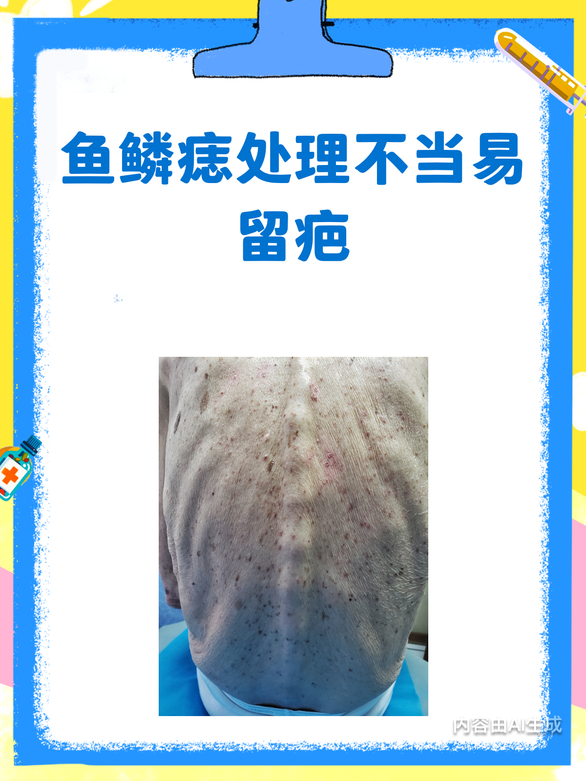 鱼鳞痣处理不当竟会留疤?!正确处理看这里