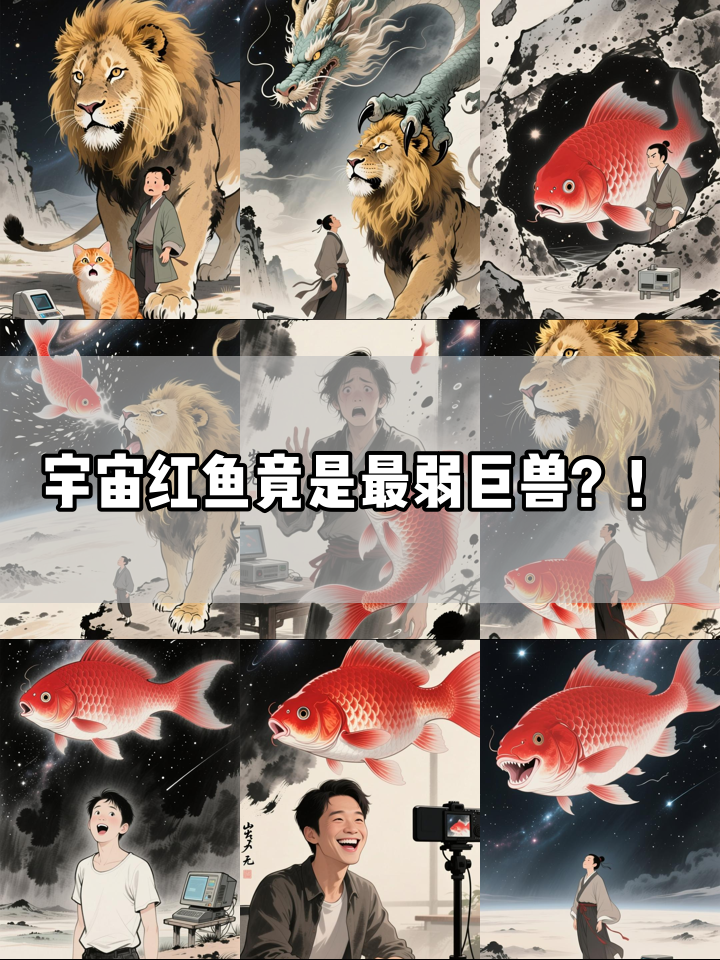 宇宙红鱼膨胀到太阳大,却被一口吞了?终极巨兽曝光!