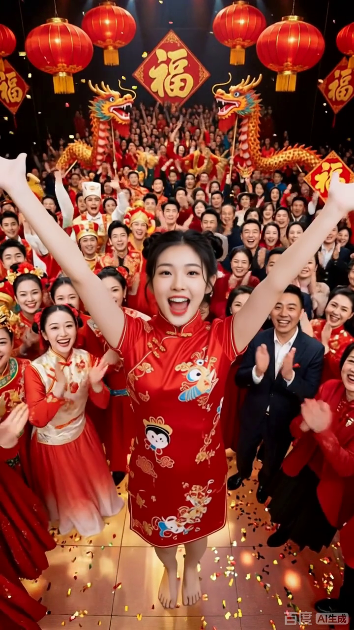 龙年福聚乐开怀