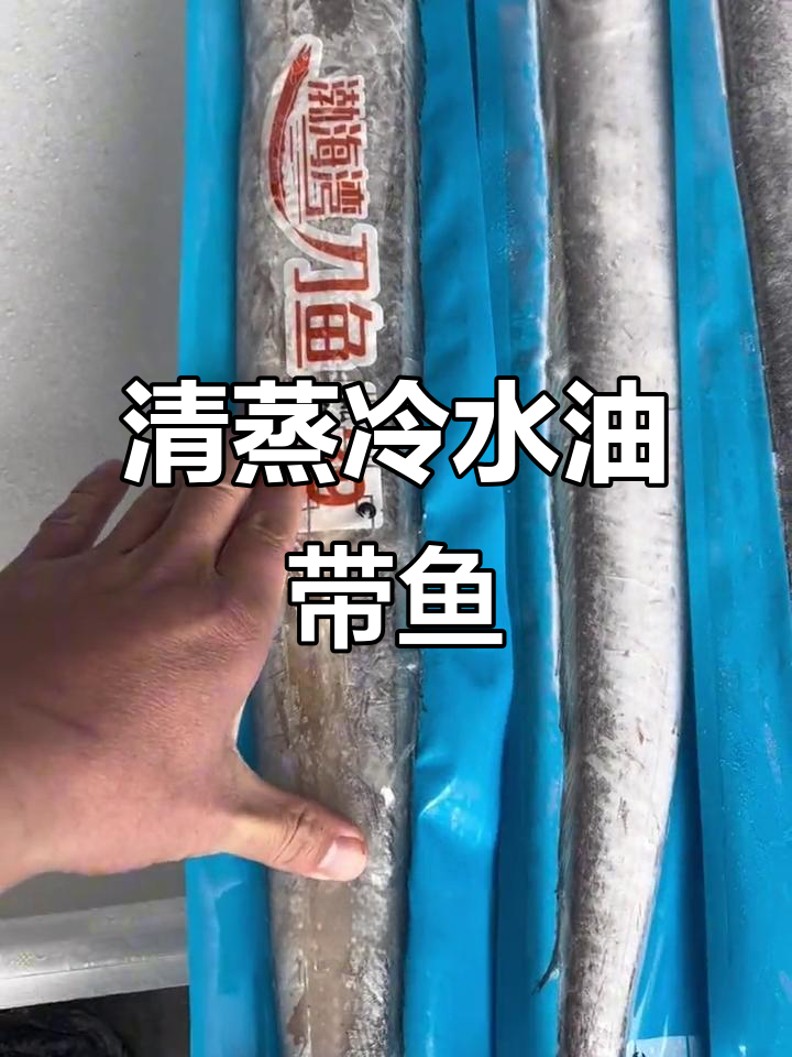 渤海湾冷水带鱼,清蒸无腥味,年货礼盒送亲朋好友超值选择