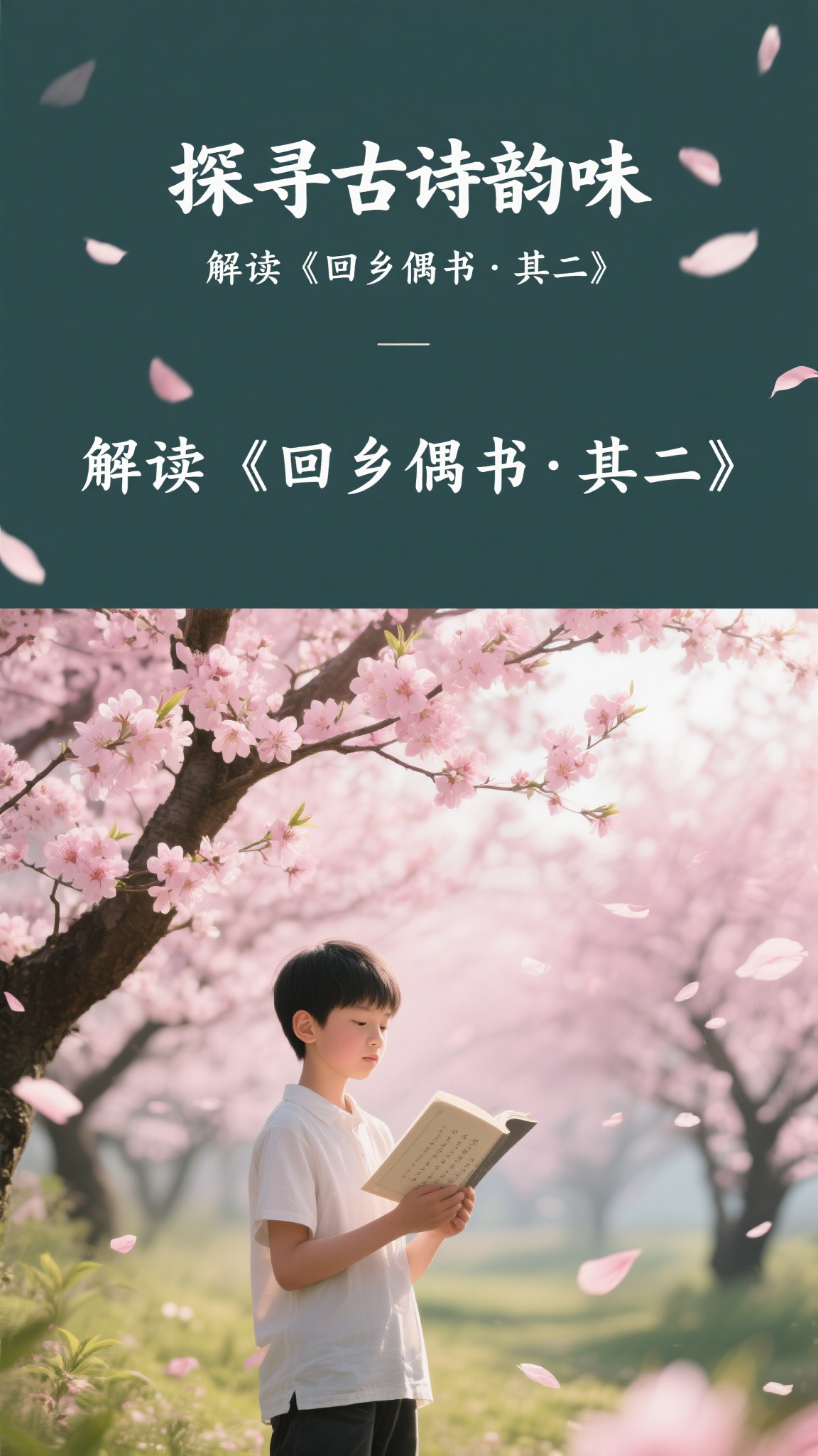 探寻古诗韵味,解读《回乡偶书·其二》