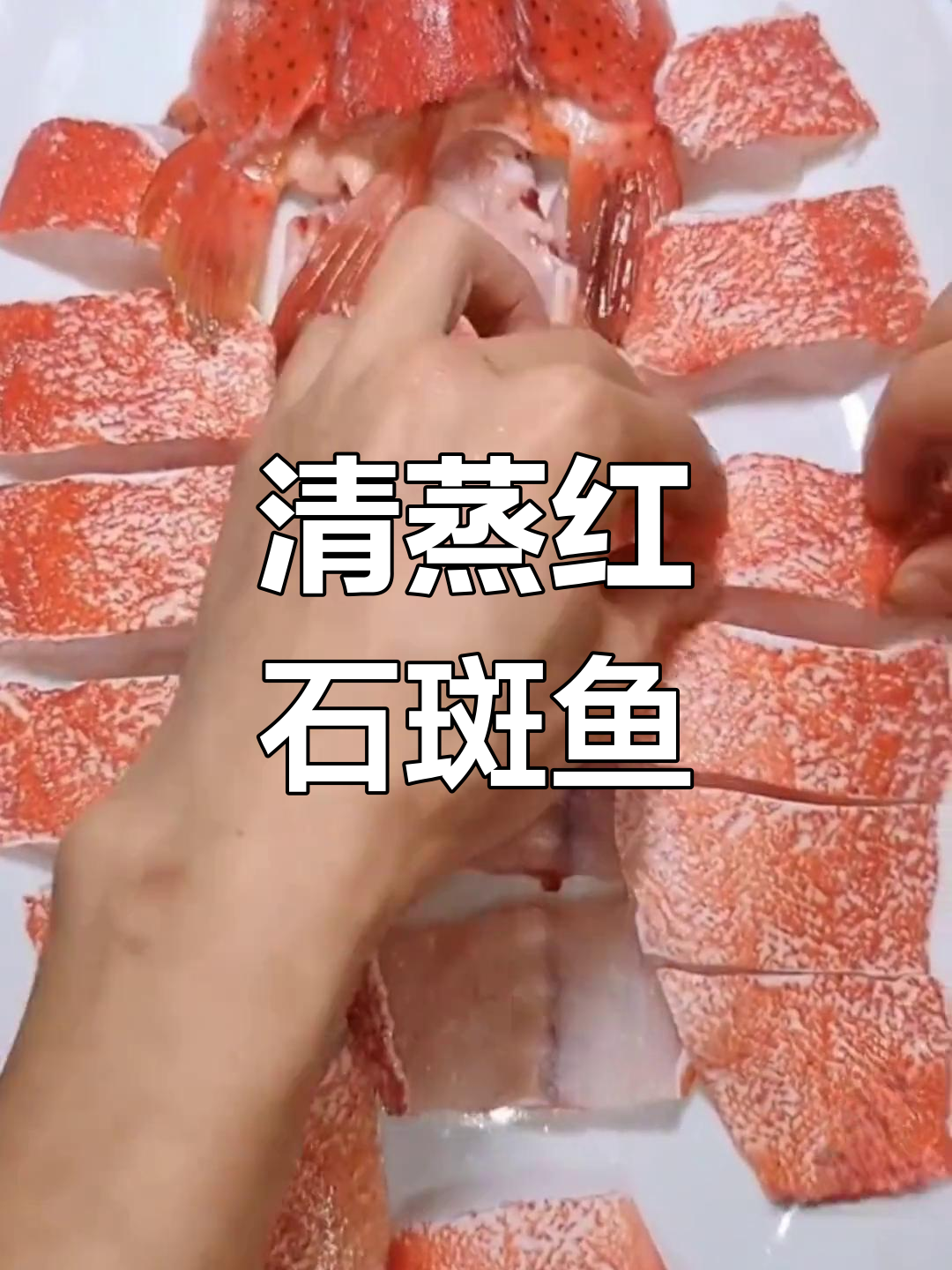 简单清蒸红石斑鱼,保留原汁原味