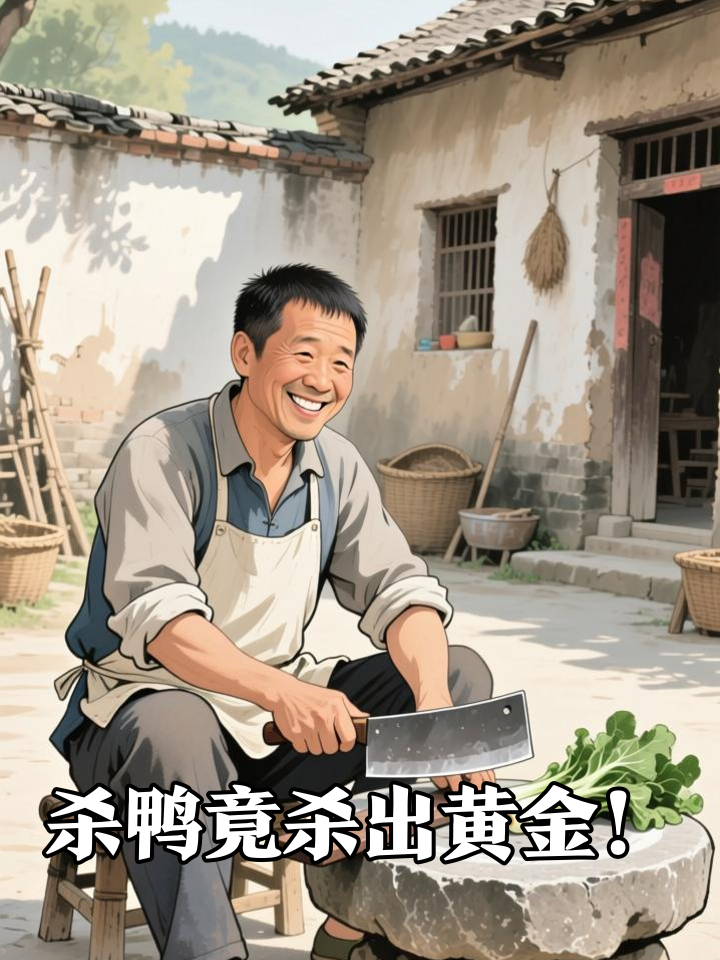 杀鸭杀出黄金？湖南男子意外发现金色颗粒