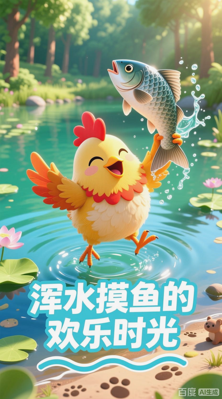 浑水摸鱼,轻松一刻
