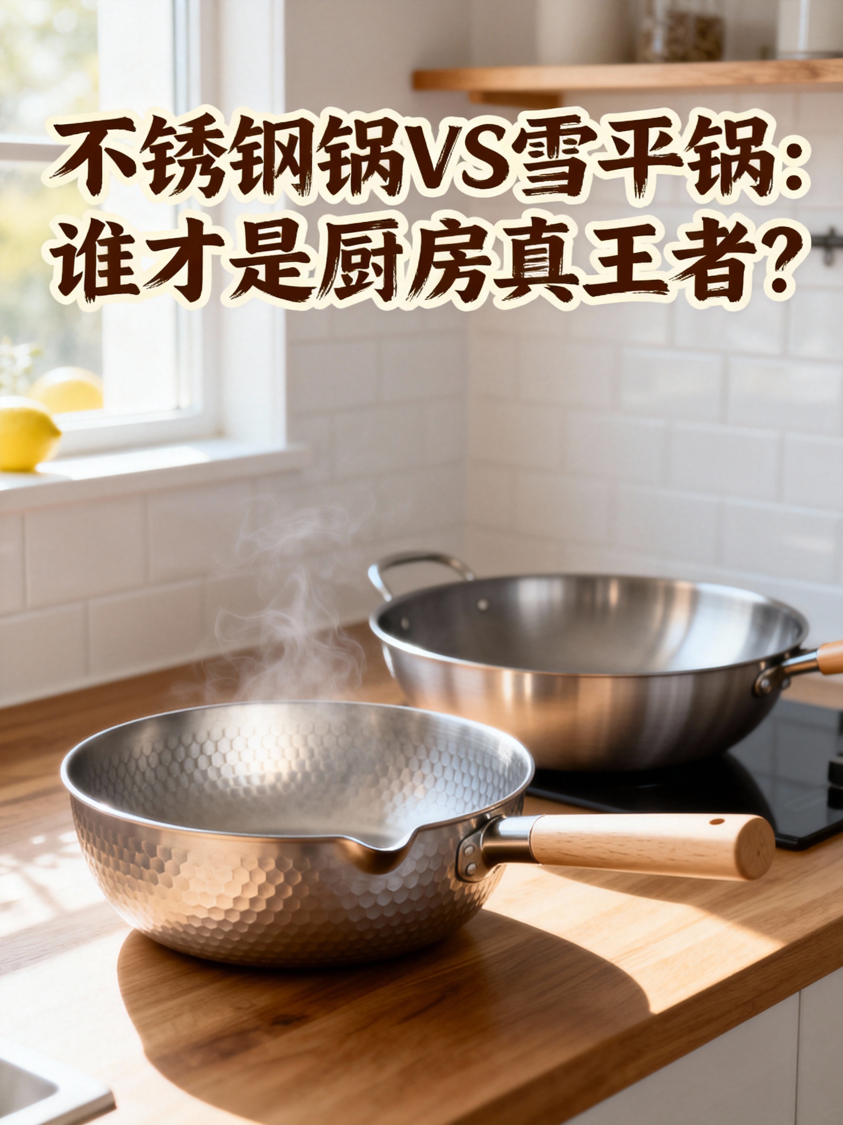 不锈钢锅VS雪平锅：谁才是厨房真王者？