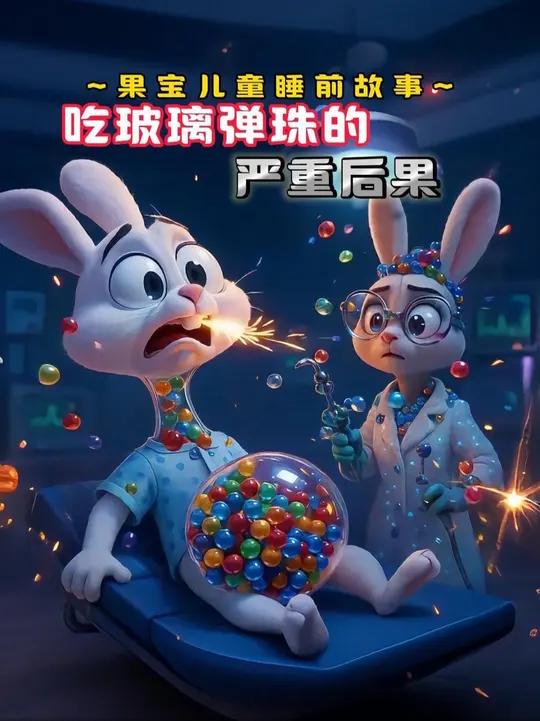 儿童睡前故事《吃玻璃弹珠的严重后果》儿童睡前故事《吃玻璃弹珠的严重后果》小朋友们玻璃弹珠看