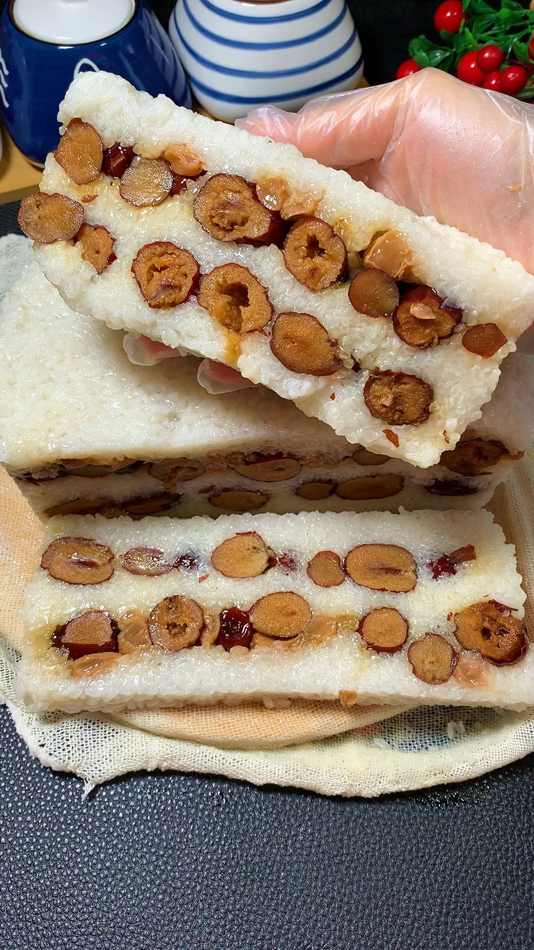 自制江米糕,小时候的味道