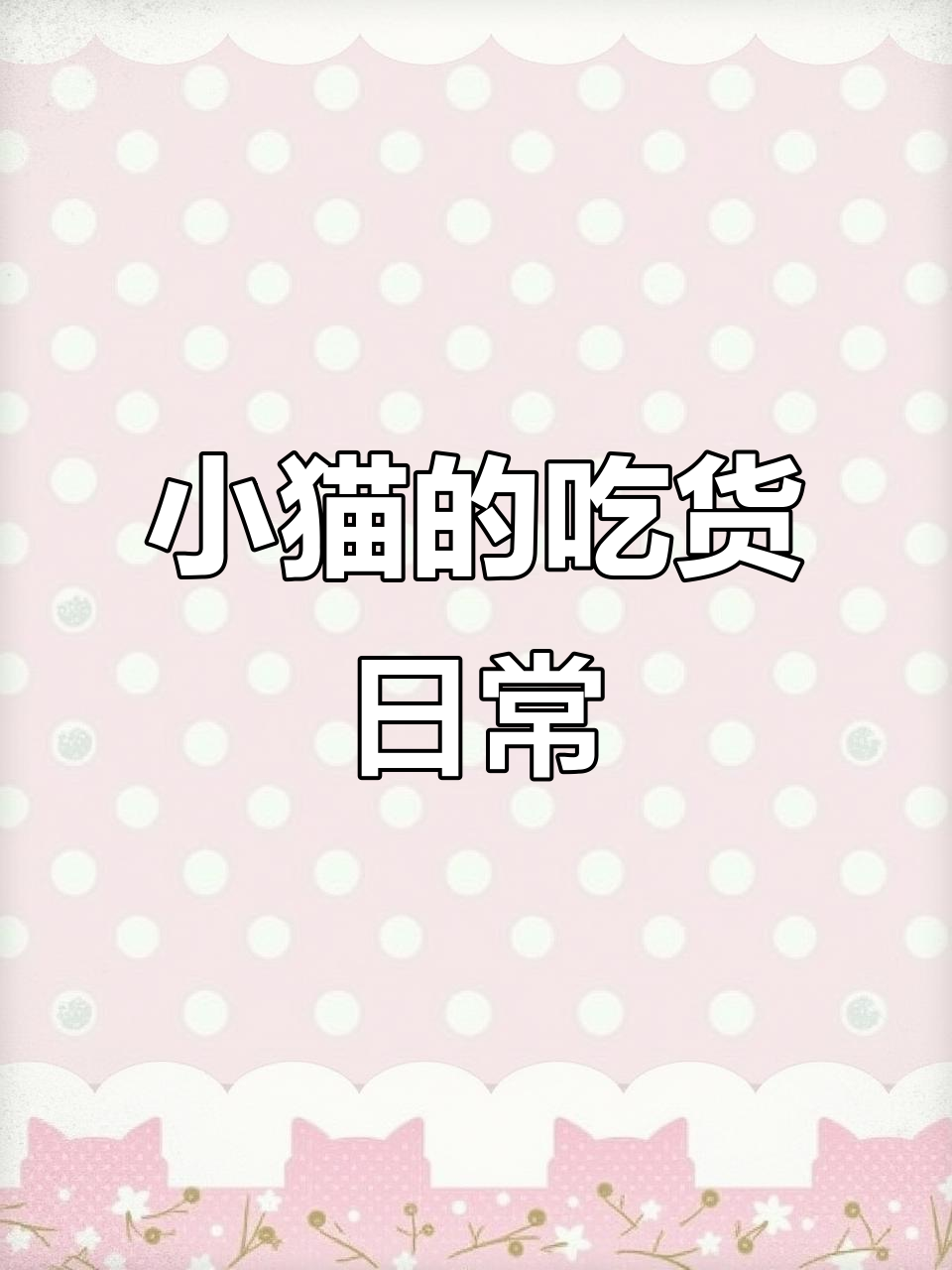猫咪舍不得吃鳕鱼块,盘了很久才下嘴