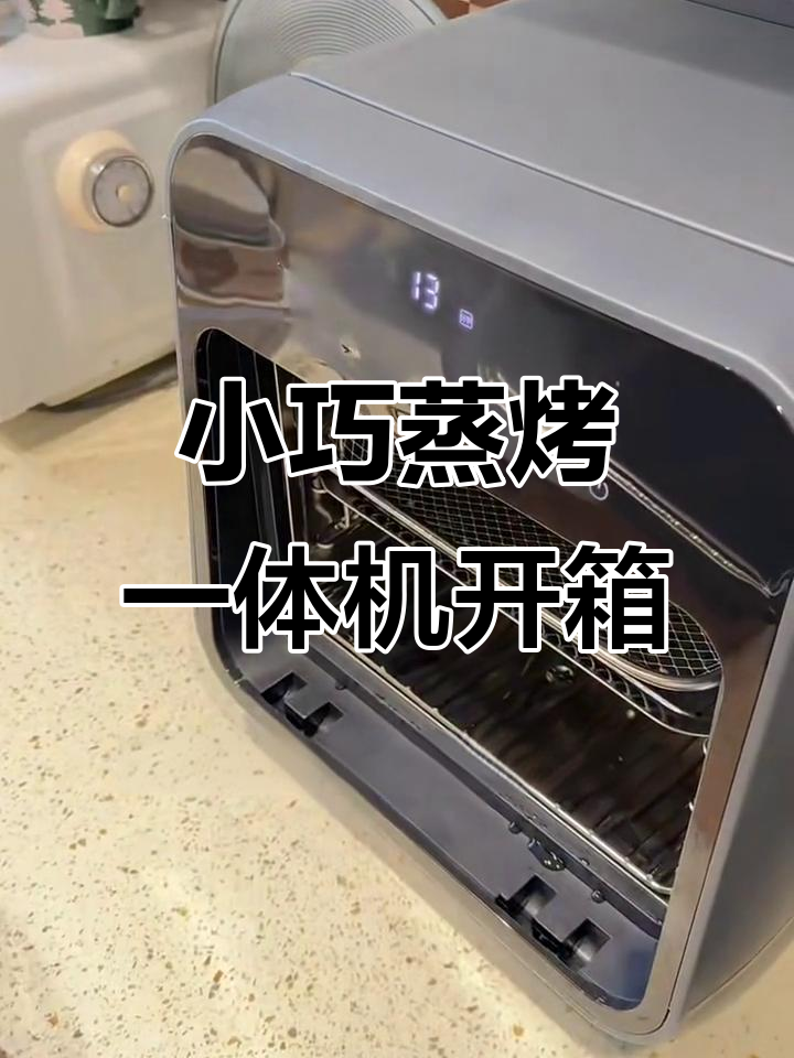 乐扣乐扣蒸汽烤箱开箱,小巧实用又多功能