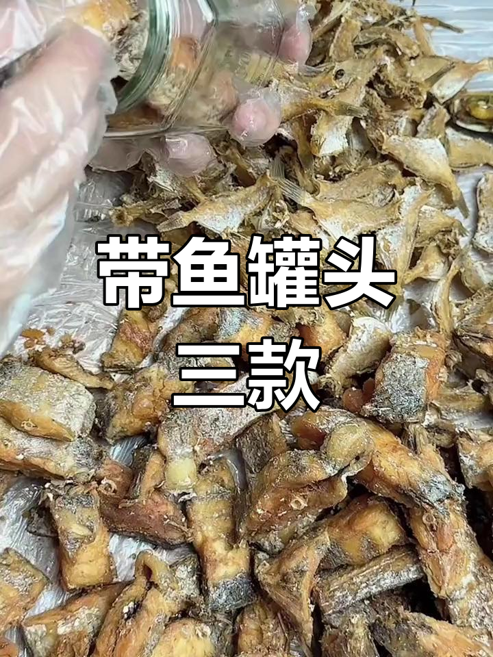 手工制作带鱼罐头,大中小三种规格可选