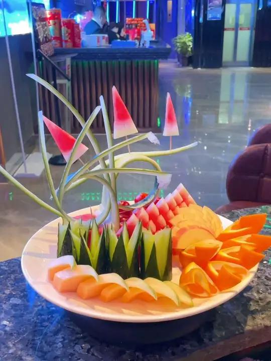 自己在家也能做的花式水果拼盘 摆盘技巧 创意水果拼盘 美食教程