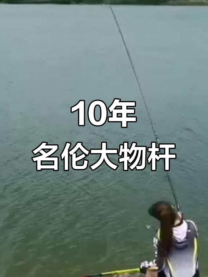 名伦十年梦鲢大物杆，超轻定制巨型钓竿